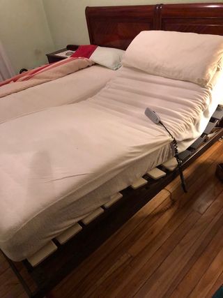 Camas articuladas con colchón de látex