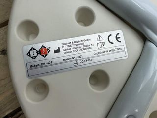 SILLA DE DUCHA REGULABLE B+B DH-40R