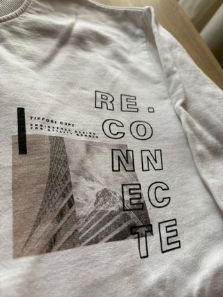 Sudadera Tiffosi Blanca Reconnect Talla M