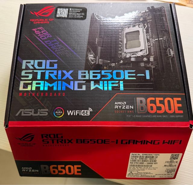 Placa base ASUS ROG STRIX B650E-I GAMING WIFI