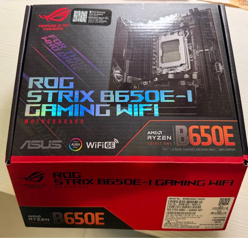 Placa base ASUS ROG STRIX B650E-I GAMING WIFI
