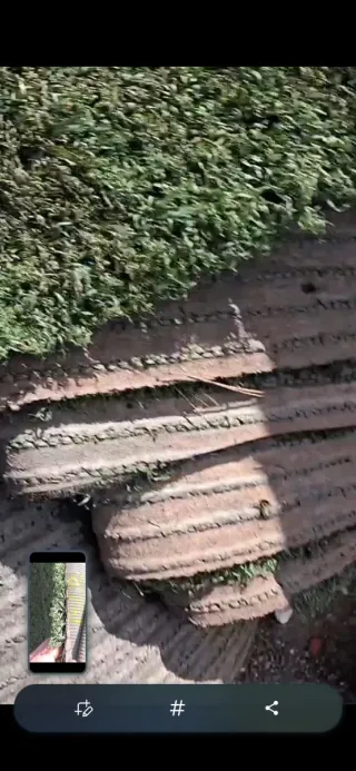 Césped artificial reciclado de campos de fútbol