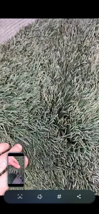 Césped artificial reciclado de campos de fútbol