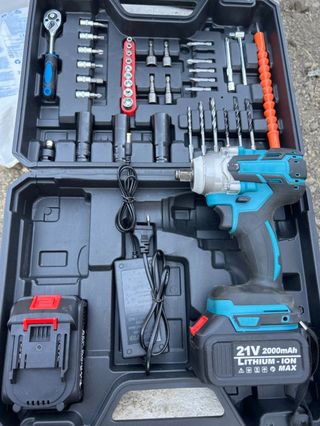 Pistola de impacto 2 baterías