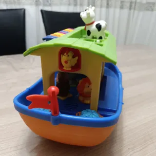 Arca de Noé con animales y sonidos