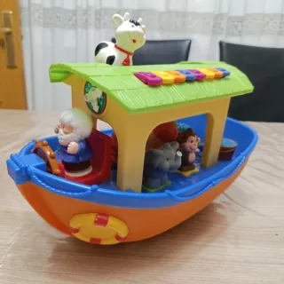 Arca de Noé con animales y sonidos