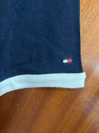 Camiseta Tommy Hilfiger Azul y Blanca Talla S