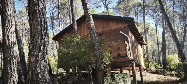 Cabañas de madera - cocina industrial y otros....
