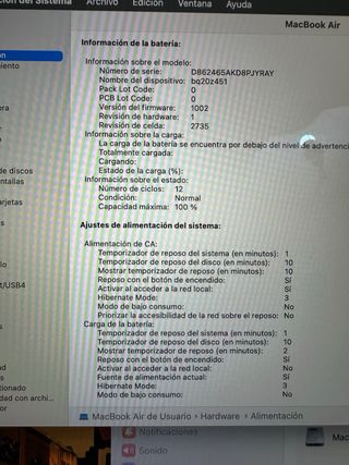 MacBook Air M1 256GB Gris Espacial