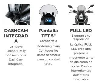 LEONART 300 Rally 2026 Enduro Moto