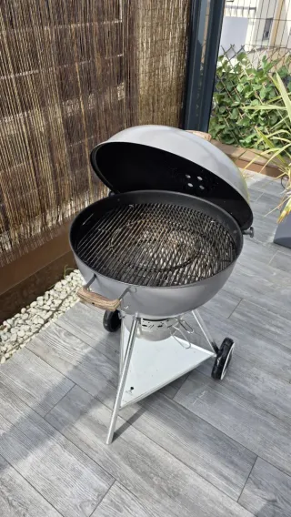 Barbacoa Weber Kettle Gris