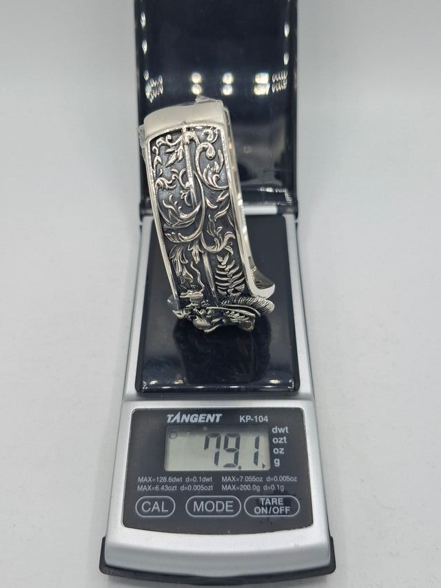 Pulsera artesanal Plata 925 Gato Ojos Azules