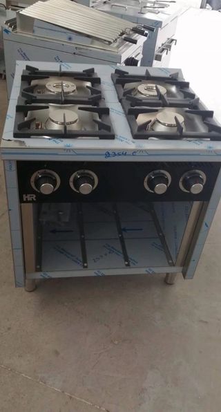 Cocina Industrial Gas 4 Fuegos