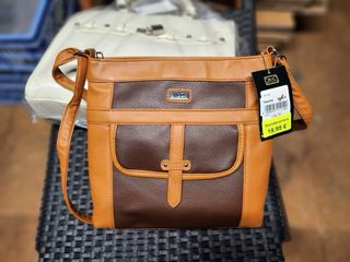 Bolso Piel Negro Mujer