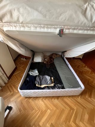 Cama con canapé 135