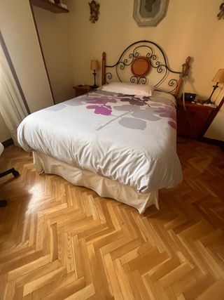 Cama con canapé 135