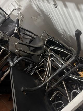 40 Sillas Hostelería Metal/Plástico Negociable