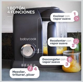 BÉABA Babycook Solo 4 en 1 Procesador Alimentos