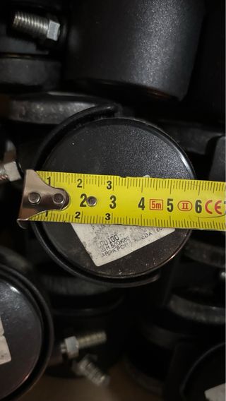 Ruedas giratorias para muebles (4 unidades)
