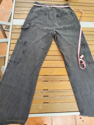 Pantalón Cargo Gris Hym Talla 40