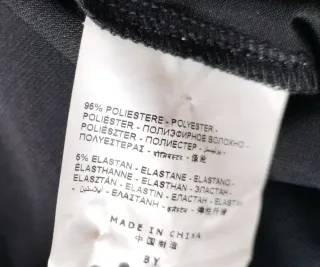 Cardigan asimmetrico nero taglia unica