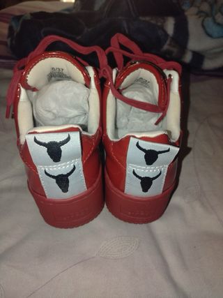 Zapatillas Rojas Windsor Smith Talla 37