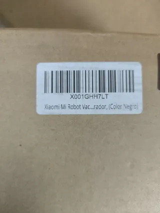 Robot Aspirador Xiaomi Negro