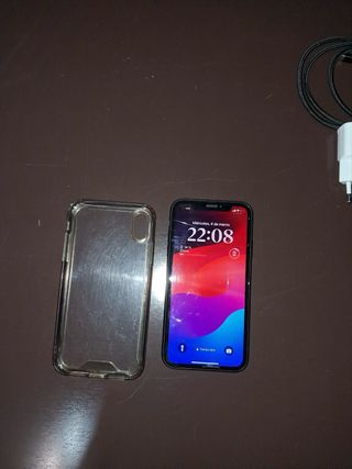 iPhone XR Negro + Funda y Cargador