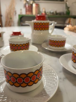 Set colazione vintage 6 persone