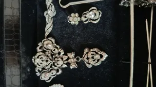 Aderezo infantil plata vieja