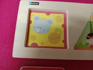 Set di giocattoli per bambini: puzzle e macchinine