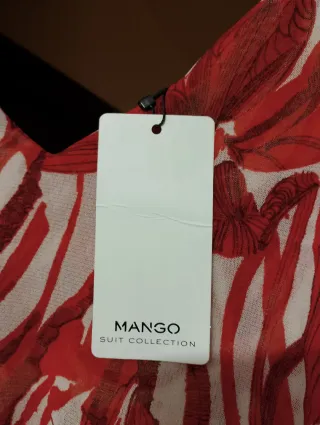 Vestido largo estampado floral