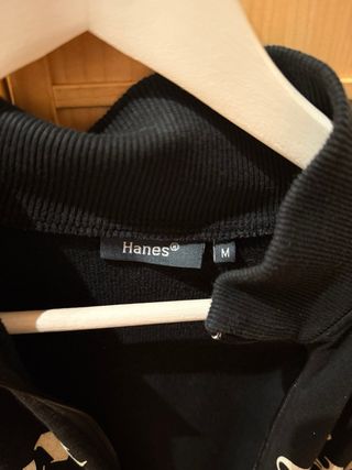 Chaquetita Eden Ibiza Negra Hanes