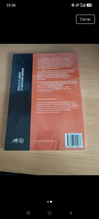 Didáctica de inglés en educación infantil: Méto...