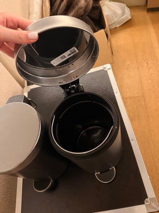 Set 2 Cubos Basura Baño Acero Inoxidable