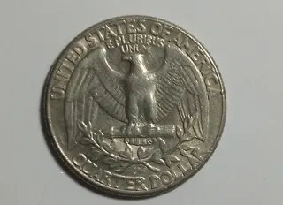 Moneta 1/4 Dollaro 1987