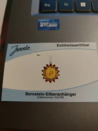 Colgante Plata 925 Sterling silver con Ámbar