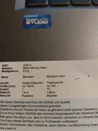 Colgante Plata 925 Sterling silver con Ámbar