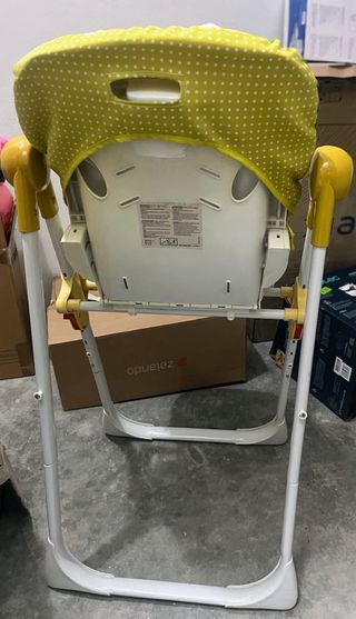 Trona Piku con cojín estampado