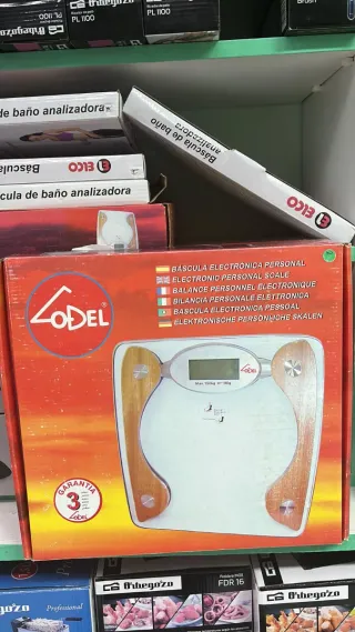 Báscula de baño electrónica Lodel