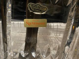 Bandeja cristal Nachtmann plata