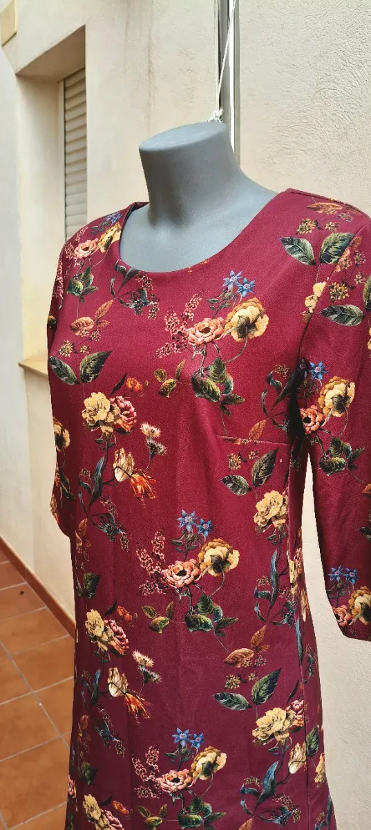 Vestido estampado floral