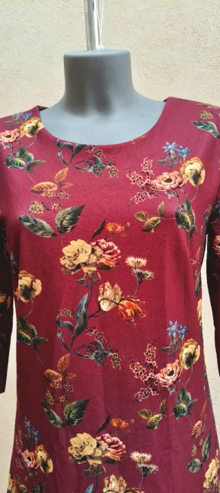 Vestido estampado floral