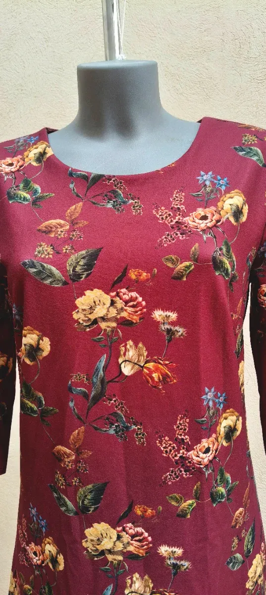 Vestido estampado floral