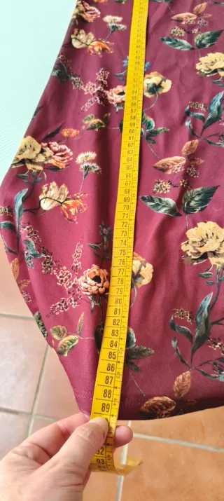 Vestido estampado floral