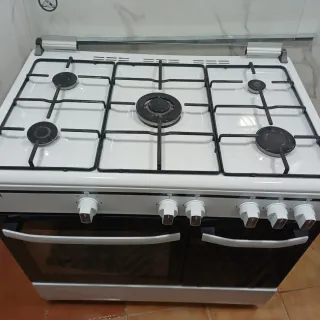 Cocina de gas con horno - 5 quemadores