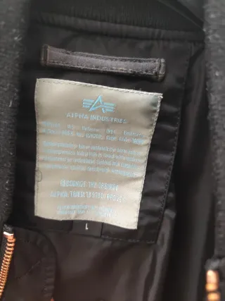 Bomber Alpha Industries Donna Taglia L