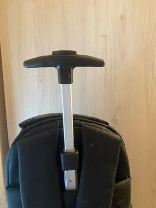 Mochila Dolphin Line Negra y Gris