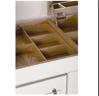 Móvel Make Up Diva Croco Branco KARE