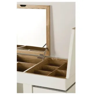 Móvel Make Up Diva Croco Branco KARE